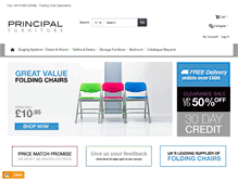 Tablet Screenshot of principalfurniture.co.uk